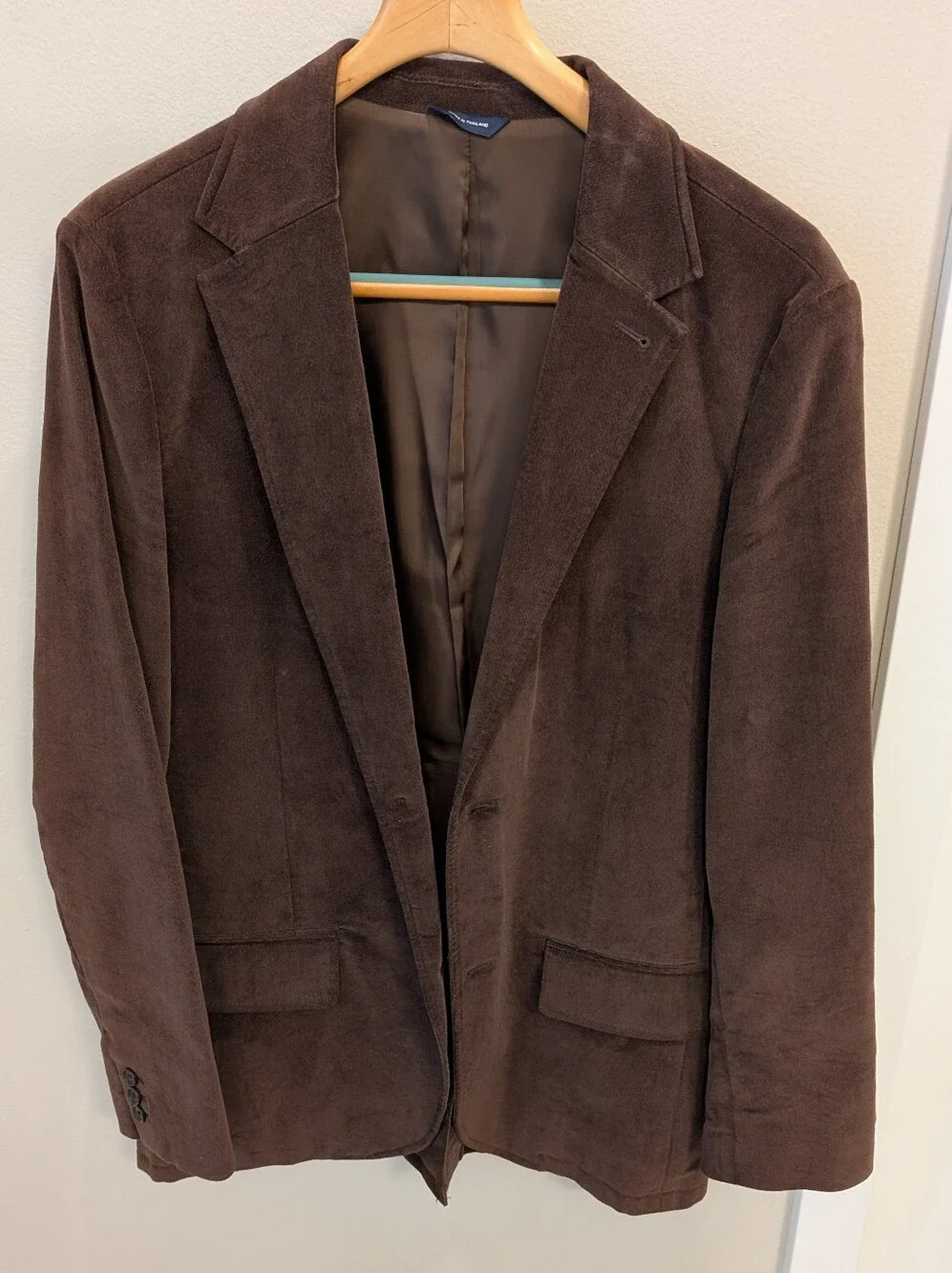 Gap Men's Brown Corduroy Blazer - Classic Casual Tailoring - Size M